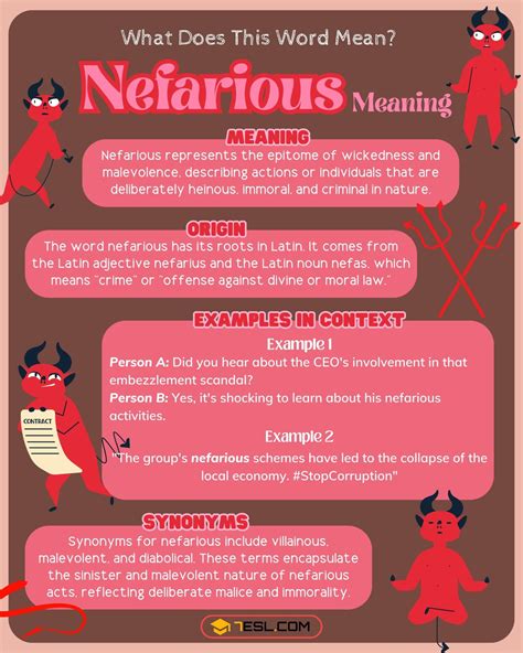 nefarious meaning in tagalog|Pagsasalin 'nefarious' – Diksiyunaryo Tagalog.